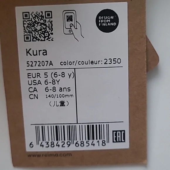 Reima waterproof rain mittens 6-8 years - Picture 3 of 3